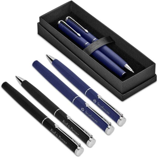 Alex Varga Mollino Ball Pen & Rollerball Set Writing Instruments 3