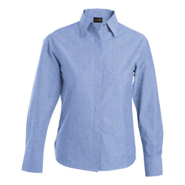 Oxford Lounge Long Sleeve Lounge Shirts and Blouses 6