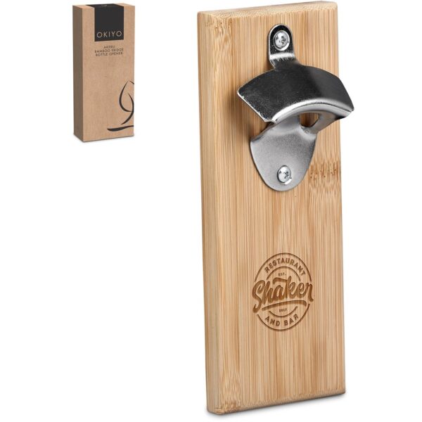 Okiyo Akeru Bamboo Fridge Bottle Opener Gifts under R200 3