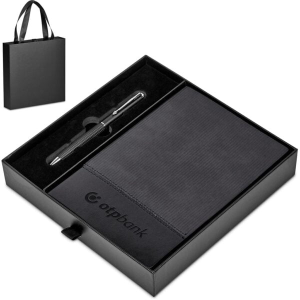 Alex Varga Carralis Soft Cover Notebook & Pen Set Executive Top End Gifts 3