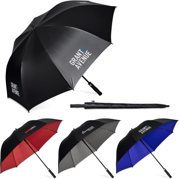 US Basic Hankley Auto-Open Golf Umbrella Home - Featured 3