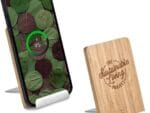 Okiyo Hakka Bamboo & Recycled Aluminium Wireless Charging Phone Stand Items launched in 2024