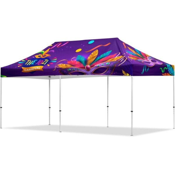 Coated Steel Sublimated Gazebo 6m x 3m Items launched in 2024 3